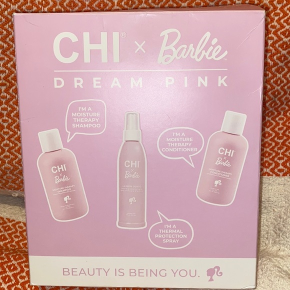 chi Other - Chi x Barbie Dream Pink hair moisture therapy full size gift set